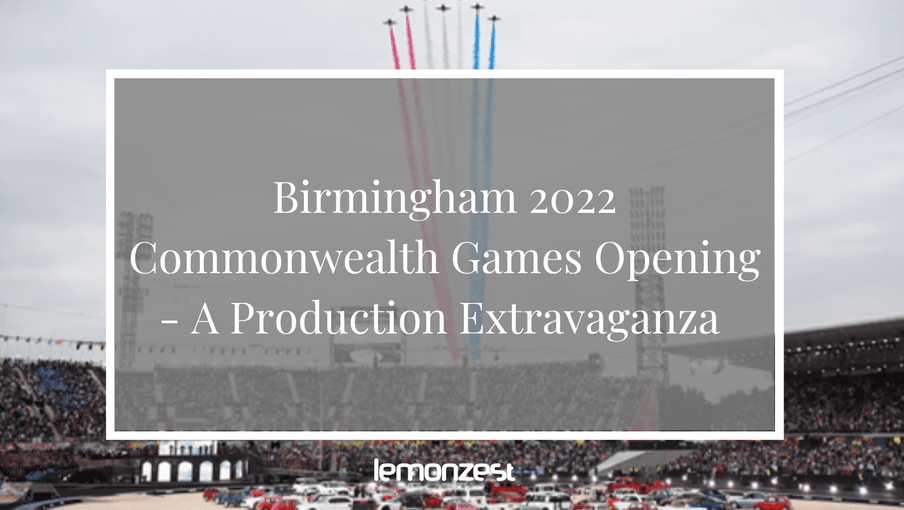 commonwealth games opening lemonzest
